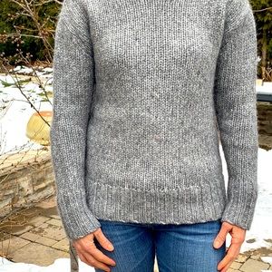 Cosy grey sweater from aritzia
